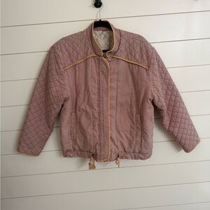 Free People |  Quilted Oversized Jacket XS